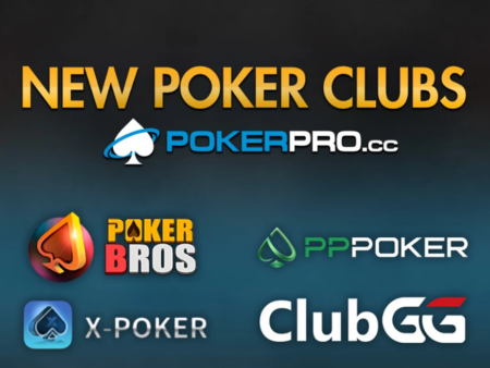 We Have Tons Of New Poker App Clubs Available in December