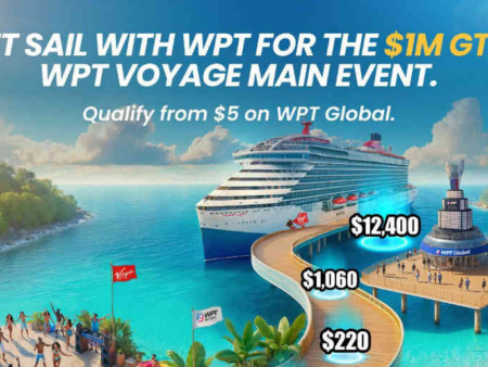 Join the WPT Voyage Main Event with $1M GTD