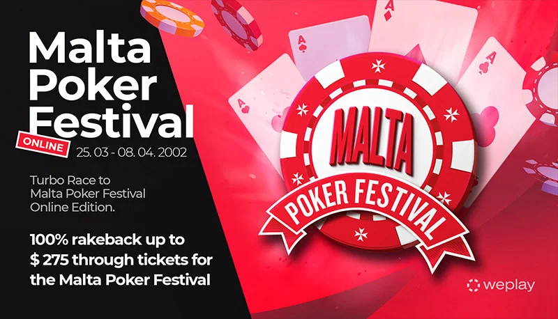 Infinity Poker Will Host Their Very Own Malta Poker Festival!