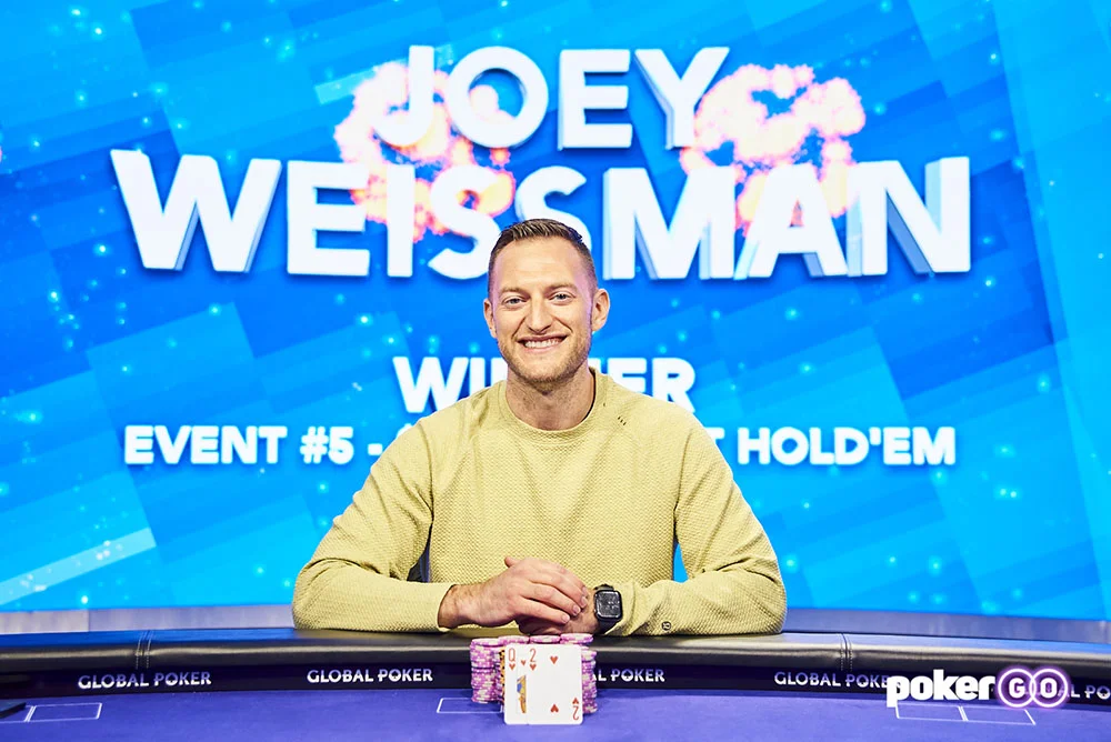 Joey Weissman Wins U.S. Poker Open $10,000 No-Limit Hold'em Event For $204,000