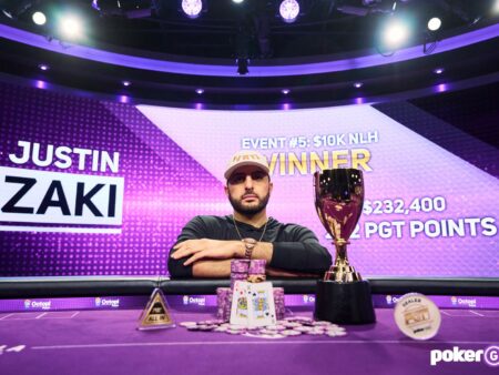 Justin Zaki Wins PokerGO Cup Event #5: $10,100 NLHE ($232,400)