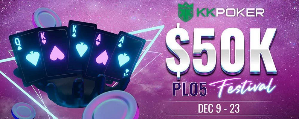 One of The First Ever $50k PLO5 Festival is Underway on KKpoker