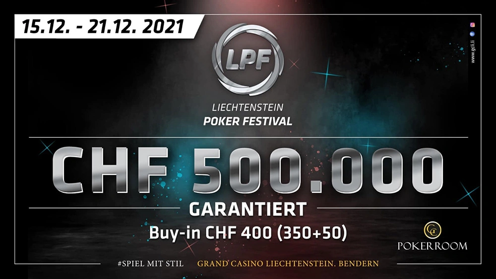 Pokio is Hosting Satellites to Liechtenstein Poker Festival in December