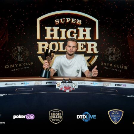 Maksim Vaskresenski Wins First Live Tournament and $1.25M in Super High Roller Main Event