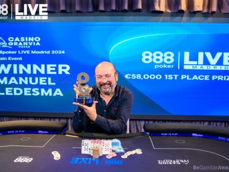 Manuel Ledesma’s Remarkable Comeback Clinches Victory at 888poker Live Madrid