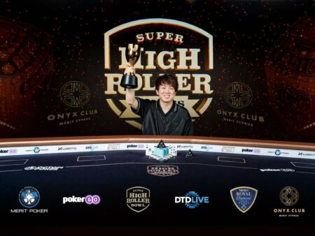 Masashi Oya Dominates Final Table in Super High Roller Series Event #4 for $535,000