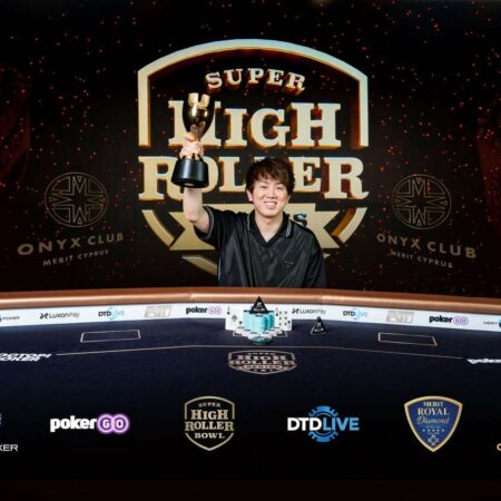 Masashi Oya Dominates Final Table in Super High Roller Series Event #4 for $535,000