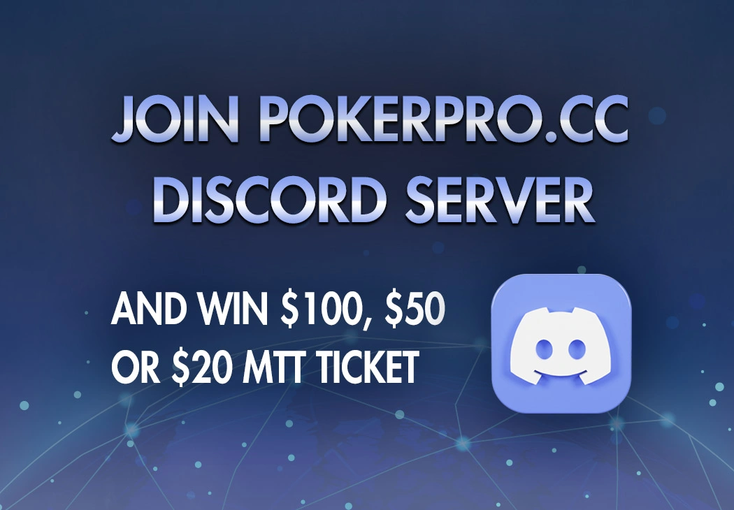 GIVEAWAY: Join our Discord Channel and win $100 tournament ticket!