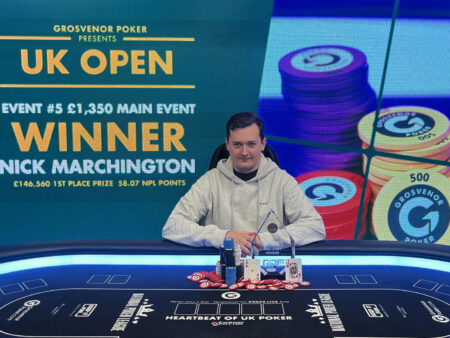Nick Marchington Triumphs in the 2024 UK Poker Open Main Event (£146,560)