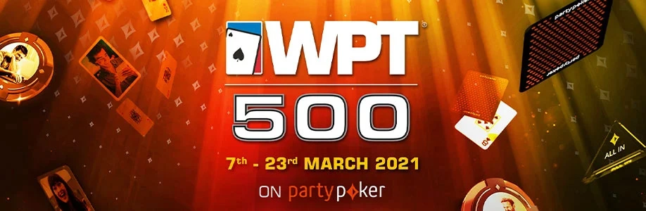 partypoker Will Host WPT 500 From March 7 to 24