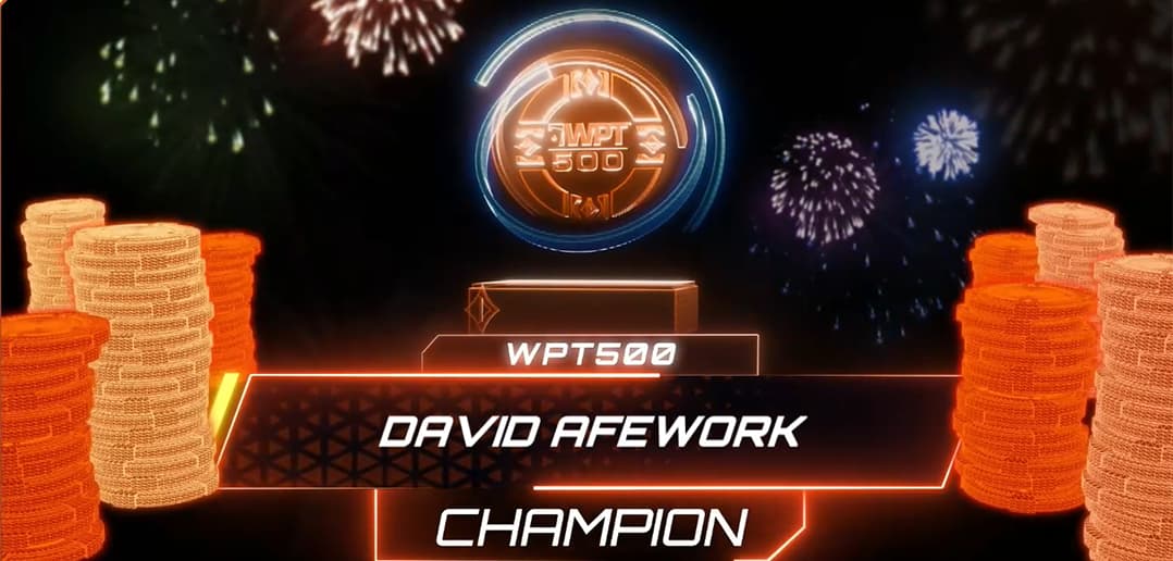 WPT500 Online Champion David Afework Disqualified by partypoker