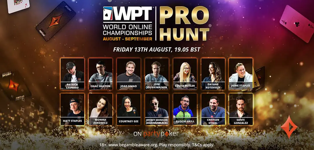 Sergiy Yashchur Takes Down the WPT Pro Hunt Event on partypoker
