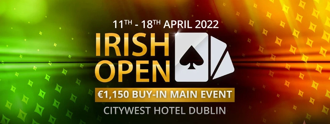 Irish Open 2022 Schedule Released; Qualify on partypoker NOW!