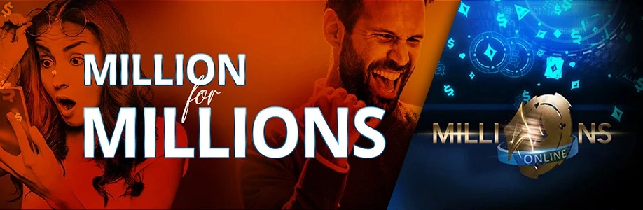 Grab your chance and qualify to the single biggest online MTT, $20M GTD MILLIONS Online