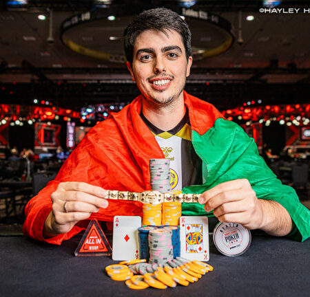 WSOP 2024: Pedro Neves Triumphs in Event #38: $1,500 Monster Stack and Wins His First WSOP Bracelet