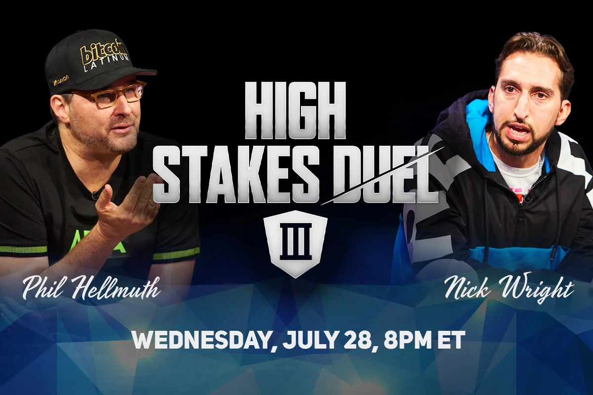 Phil Hellmuth to Face Fox Sports Host Nick Wright in High Stakes Duel 3