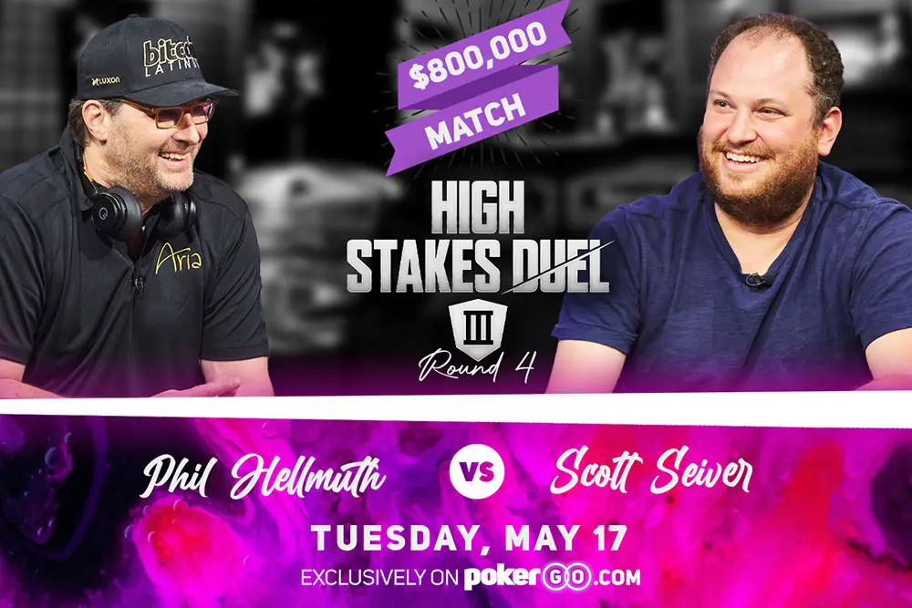 Scott Seiver Announced As The New Phil Hellmuth's High Stakes Duel Opponent