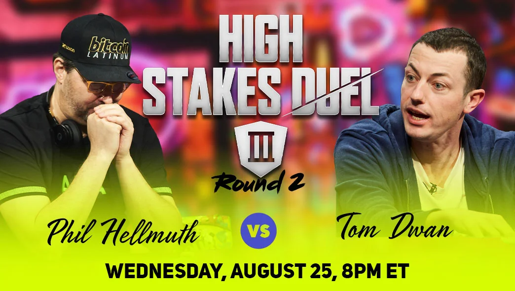 Tom Dwan vs. Phil Hellmuth Heads-Up Match Will Finally Happen