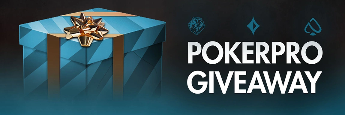 GIVEAWAY: WELCOME TO POKERPRO!