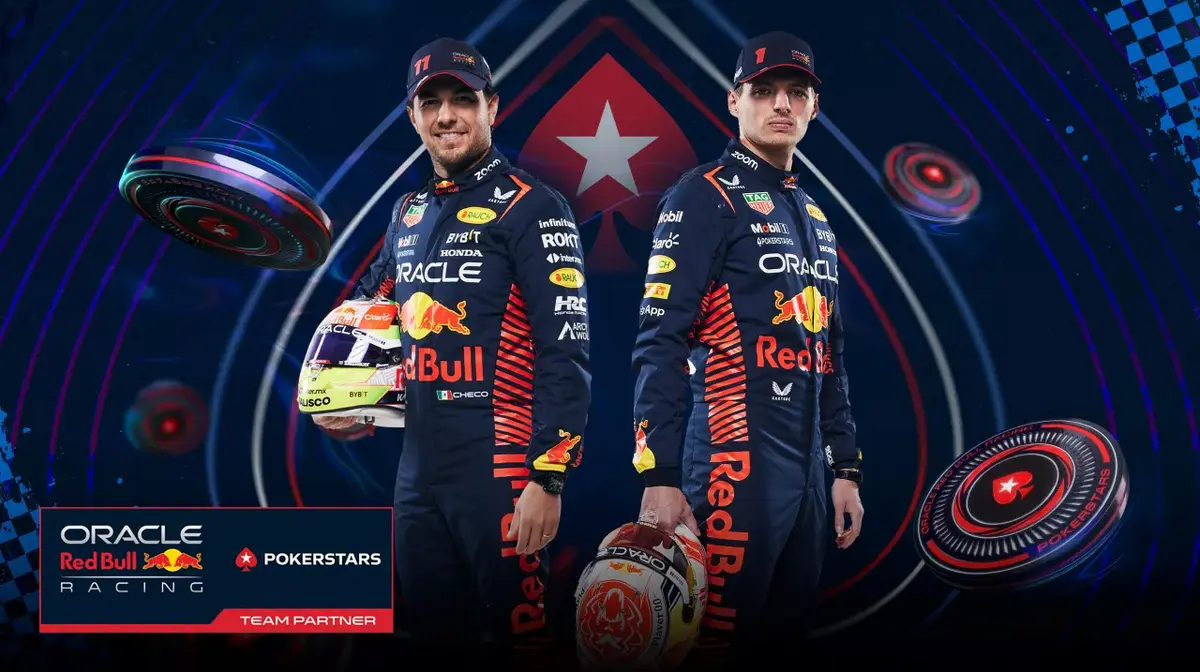 PokerStars and F1 Team Oracle Red Bull Racing Partners up for the Second Year