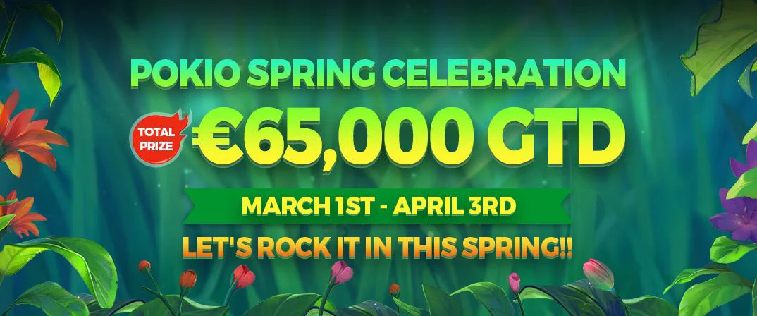Pokio Guarantees €65,000 in Their Spring Celebration