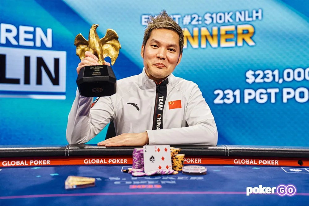 2023 U.S. Poker Open Gets Underway with Weissman and Lin Winning Opening Events