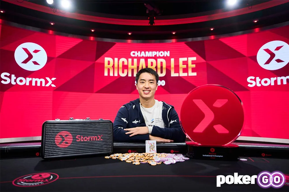From 2 Big Blinds to a Win for Richard Lee at StormX Invitational II