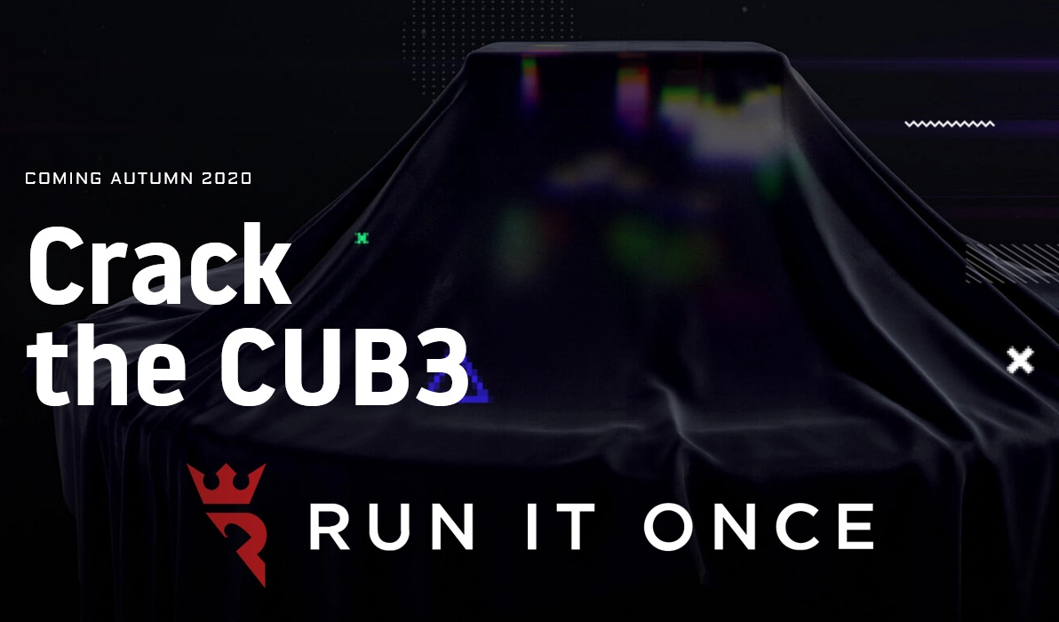 Run it Once Poker teases new SNG format CUB3
