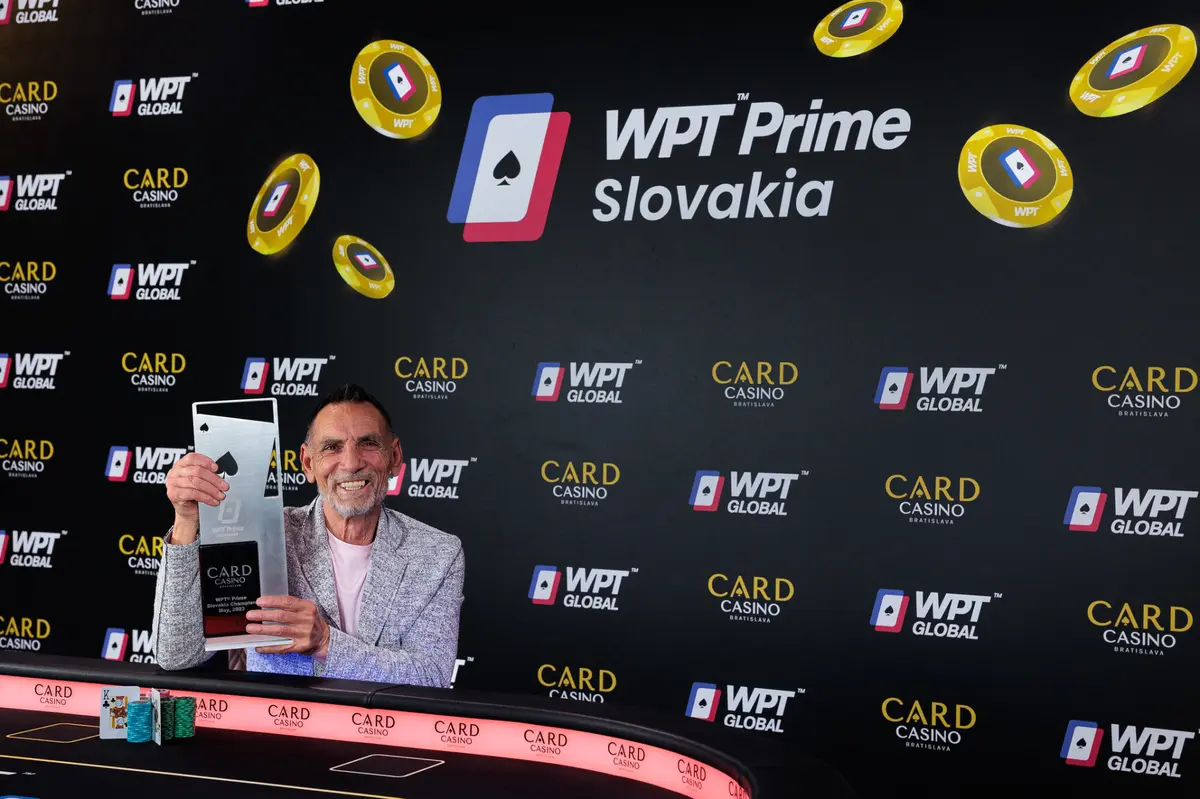 Hungarian Sándor Maté Champion of WPT Prime Slovakia