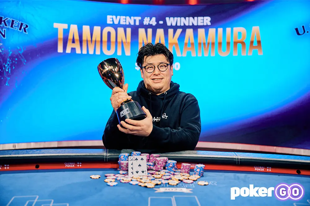 Tamon Nakamura Wins US Poker Open Event #4 Big Bet Mix