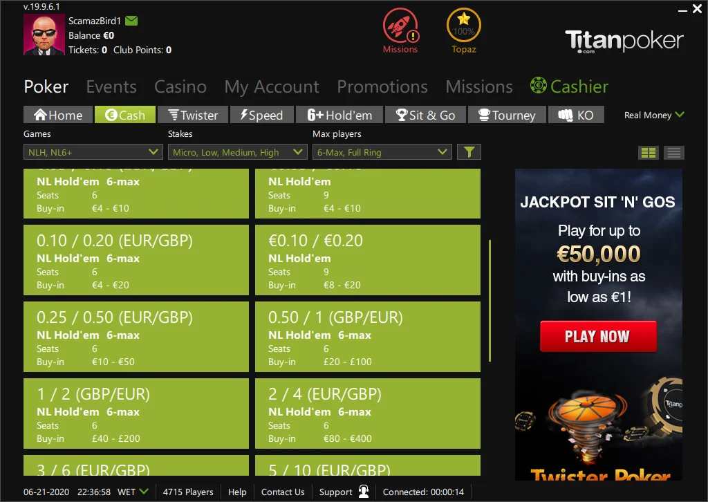 Titanpoker | Play now | PokerPro - best VIP deals since 2007