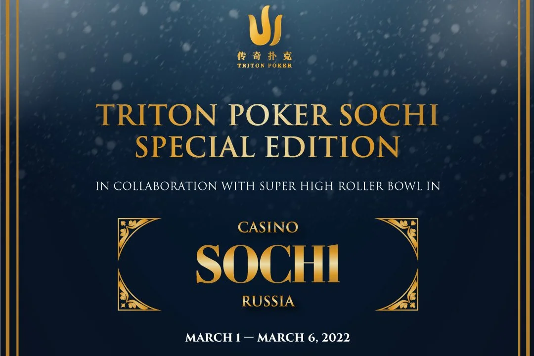 Triton Poker Postpones Bali, Announces Sochi Special Edition