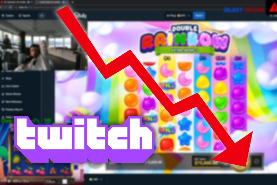 Twitch Slots Viewership Drops 87% Resulting Ban of Unregulated Gambling Sites