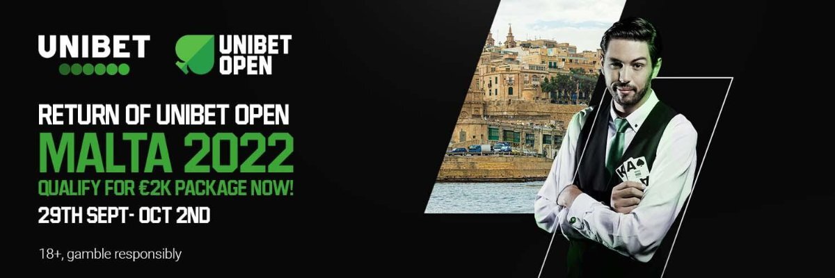 Unibet Open Announces Return to Malta in the Autumn