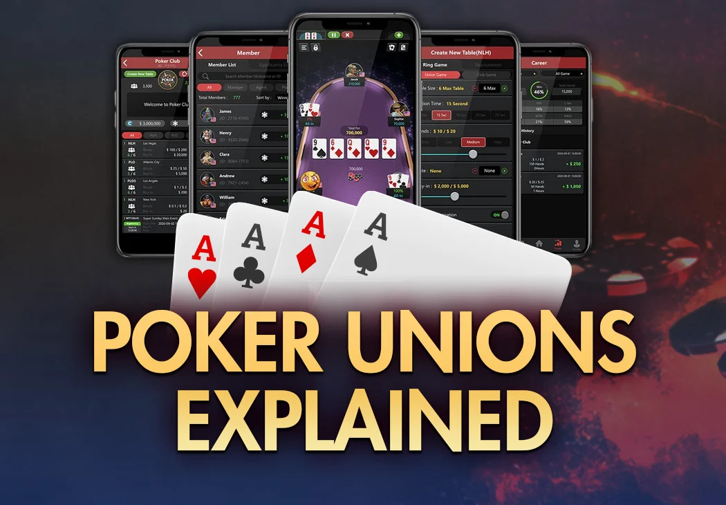 What Are Poker Unions and Which Games Are Played In Them?