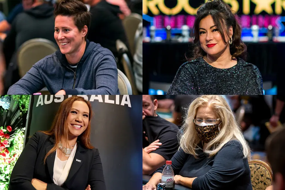 Selbst, Tilly, Hael, and King Inducted in Women in Poker HoF 2022
