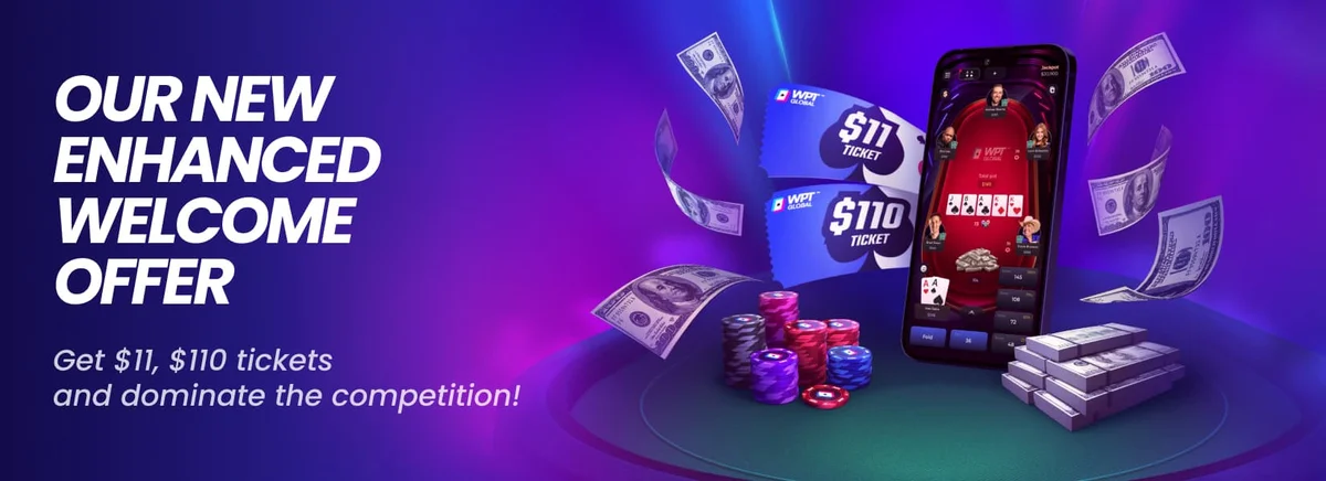 Grab FREE Tickets and Generous Welcome Bonus at WPT Global