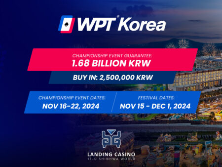 WPT Korea Returns to Jeju in November with $1.25M Guarantee