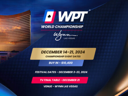 WPT World Championship Returns to Wynn Las Vegas for a Grand Finale in 2024