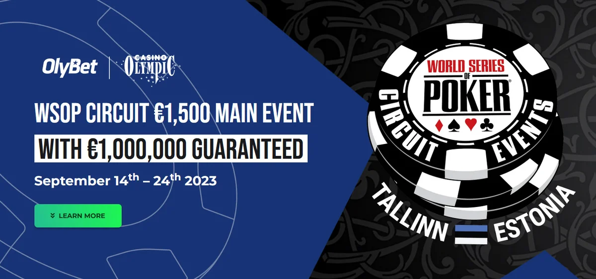 WSOP Circuit Expands to Northern Europe with Debut in Tallinn